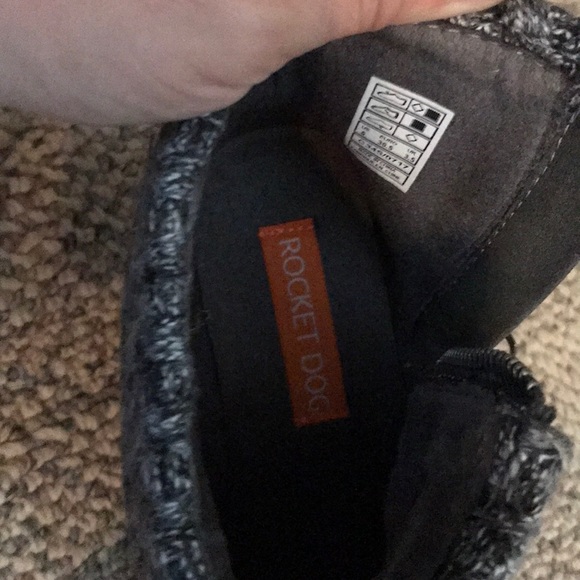 Rocket Dog Shoes Grey Rocketdog Booties Poshmark